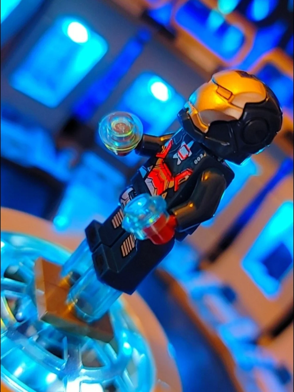 Ironman Minifigure Lego Compatible